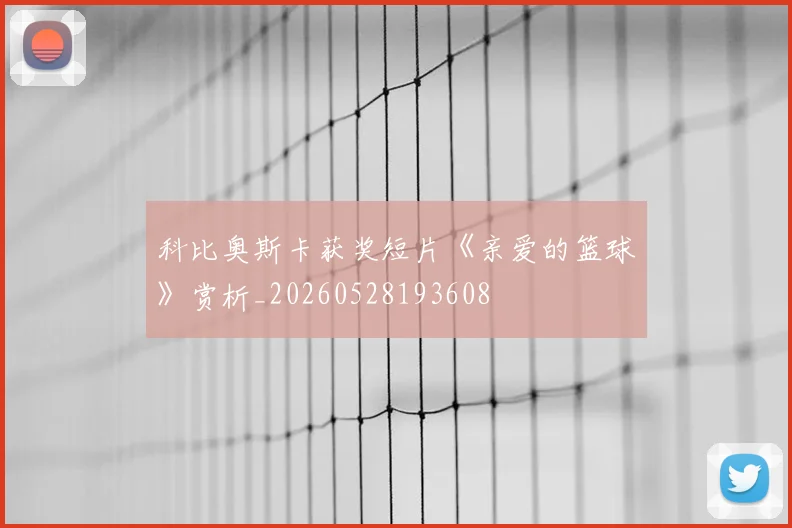 科比奥斯卡获奖短片《亲爱的篮球》赏析_20260528193608